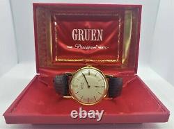 Vintage Gruen Precision 510, James Bond 007 First Watch, Sean Connery, in box