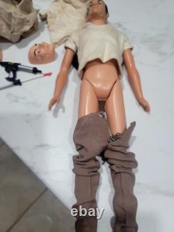 Vintage James Bond 007 Sean Connery Action Figure & Accessories Rare 1960s