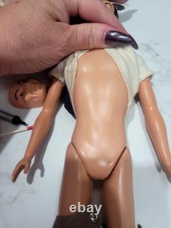 Vintage James Bond 007 Sean Connery Action Figure & Accessories Rare 1960s