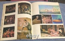 Vintage James Bond 007 gold finger thunder ball Sean Connery movie souvenir book