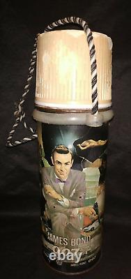 Vintage Thermos J-250 Eagle Brand James Bond 007 Sean Connery Bond Girls 1960