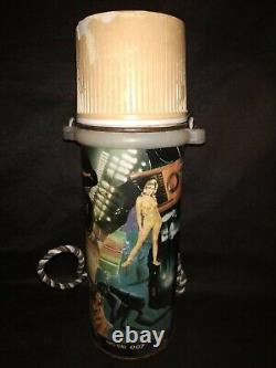 Vintage Thermos J-250 Eagle Brand James Bond 007 Sean Connery Bond Girls 1960