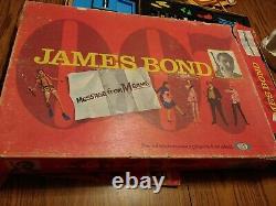 Vtg 1966 Ideal Message From M James Bond board game 007 rare sean Connery 60s