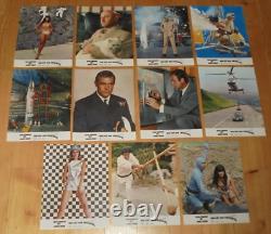 YOU ONLY LIVE TWICE 23 german lobby cards ´67 SEAN CONNERY James Bond 007
