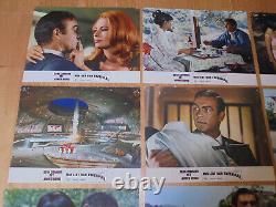 YOU ONLY LIVE TWICE 23 german lobby cards ´67 SEAN CONNERY James Bond 007