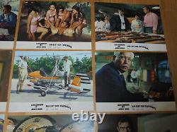 YOU ONLY LIVE TWICE 23 german lobby cards ´67 SEAN CONNERY James Bond 007