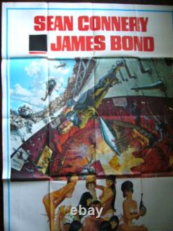 YOU ONLY LIVE TWICE US 3-Sheet Movie Poster James Bond Sean Connery 007