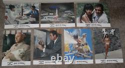 YOU ONLY LIVE TWICE original 1967 lobby card set of 24 JAMES BOND/SEAN CONNERY