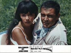 YOU ONLY LIVE TWICE original 1967 lobby card set of 24 JAMES BOND/SEAN CONNERY