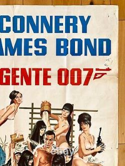 You Only Live Twice 2 Fogli Italian Film Poster Sean Connery James Bond 007