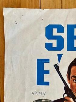 You Only Live Twice 2 Fogli Italian Film Poster Sean Connery James Bond 007