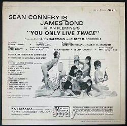 You Only Live Twice James Bond UK First Pressing Stereo Vinyl LP Sean Connery 67