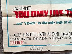 You Only Live Twice Movie Poster SEAN CONNERY Roald Dahl JAMES BOND Style C 1967