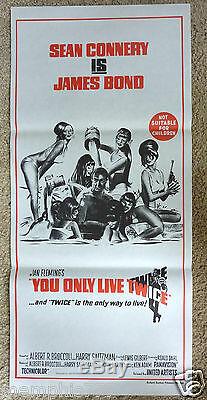 You Only Live Twice Sean Connery James Bond 007 Original Movie Poster