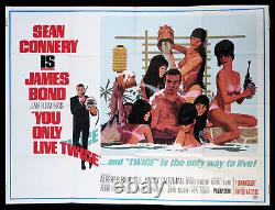 You Only Live Twice Sean Connery James Bond 1967 Subway Bathtub Movie Poster