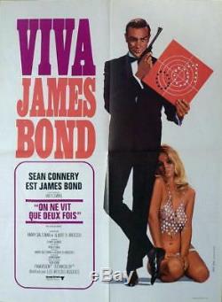 You Only Live Twice Viva James Bond 007 Sean Connery Original Poster