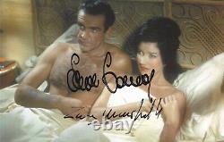 Zena marshall sean connery james bond 007 autograph autograph